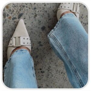 White Fox Fitzroy Heels Bone